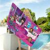 Fashion B-Bratz Towel Yoga Gym Yoga Gym Lightweight Portable for Swimming Beach Travel Sports Accessories Sandproof