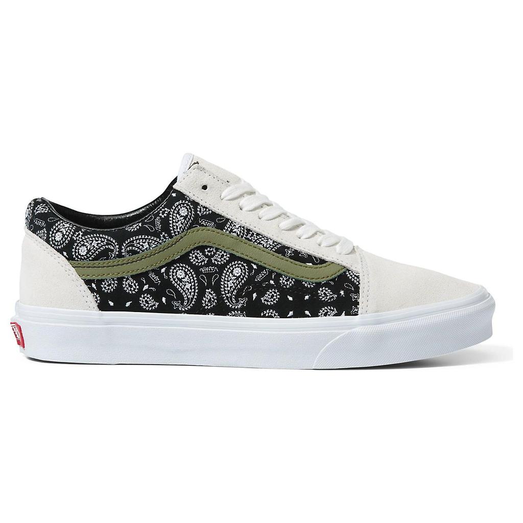 Vans Old Skool Paisley - Black White Unisex Sneakers VN0A5KRSYB2