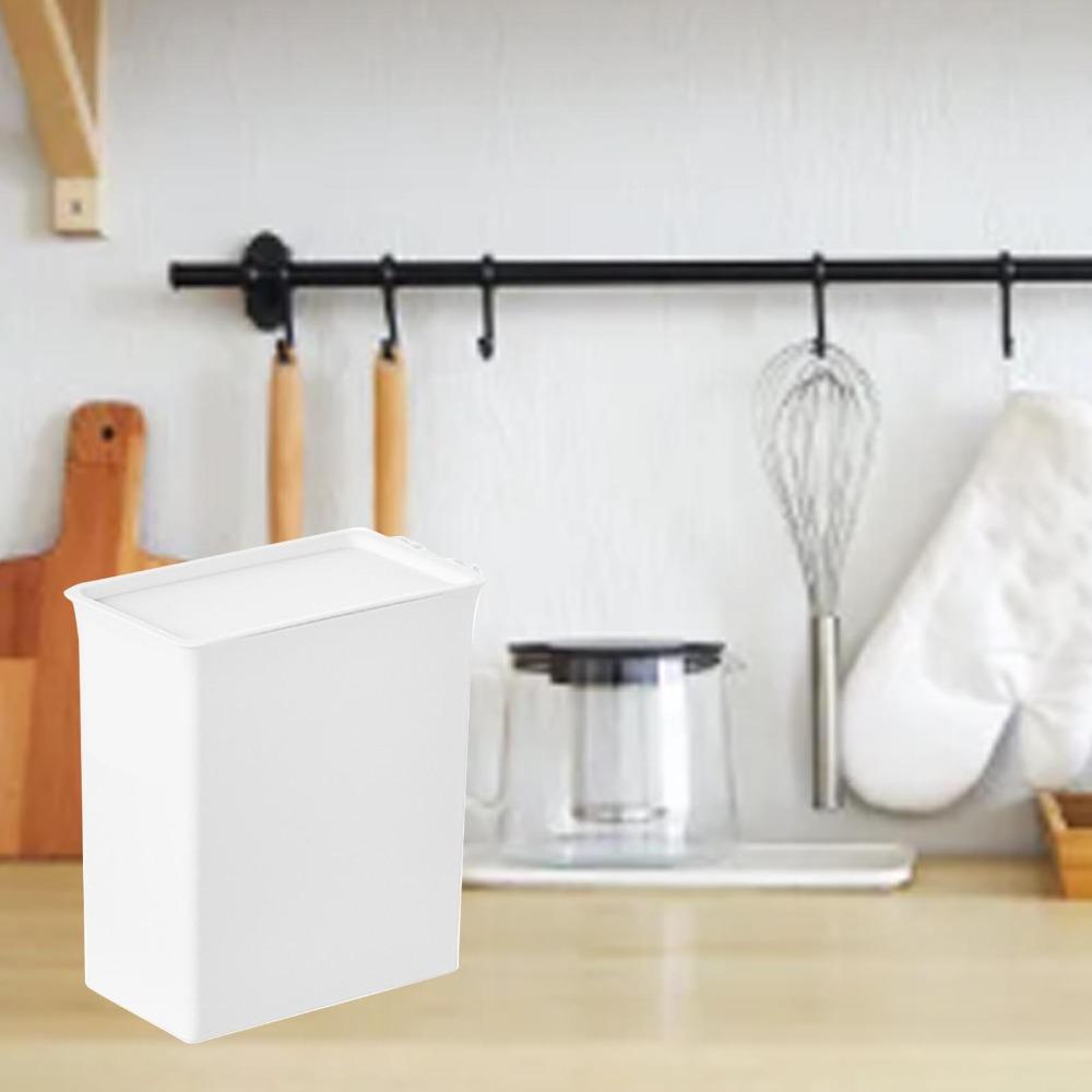 With Lid Laundry Detergent Storage Box Multifunctional Storage Slim Tall Design Laundry Powder Container Space Saving Stackable