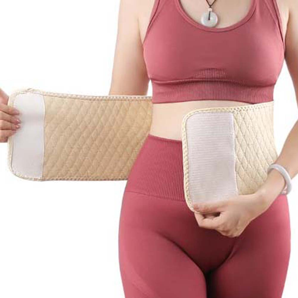 Spine Support Cotton Lumbar Brace Uterus Lumbar Support Sports Waist Belt  Winter