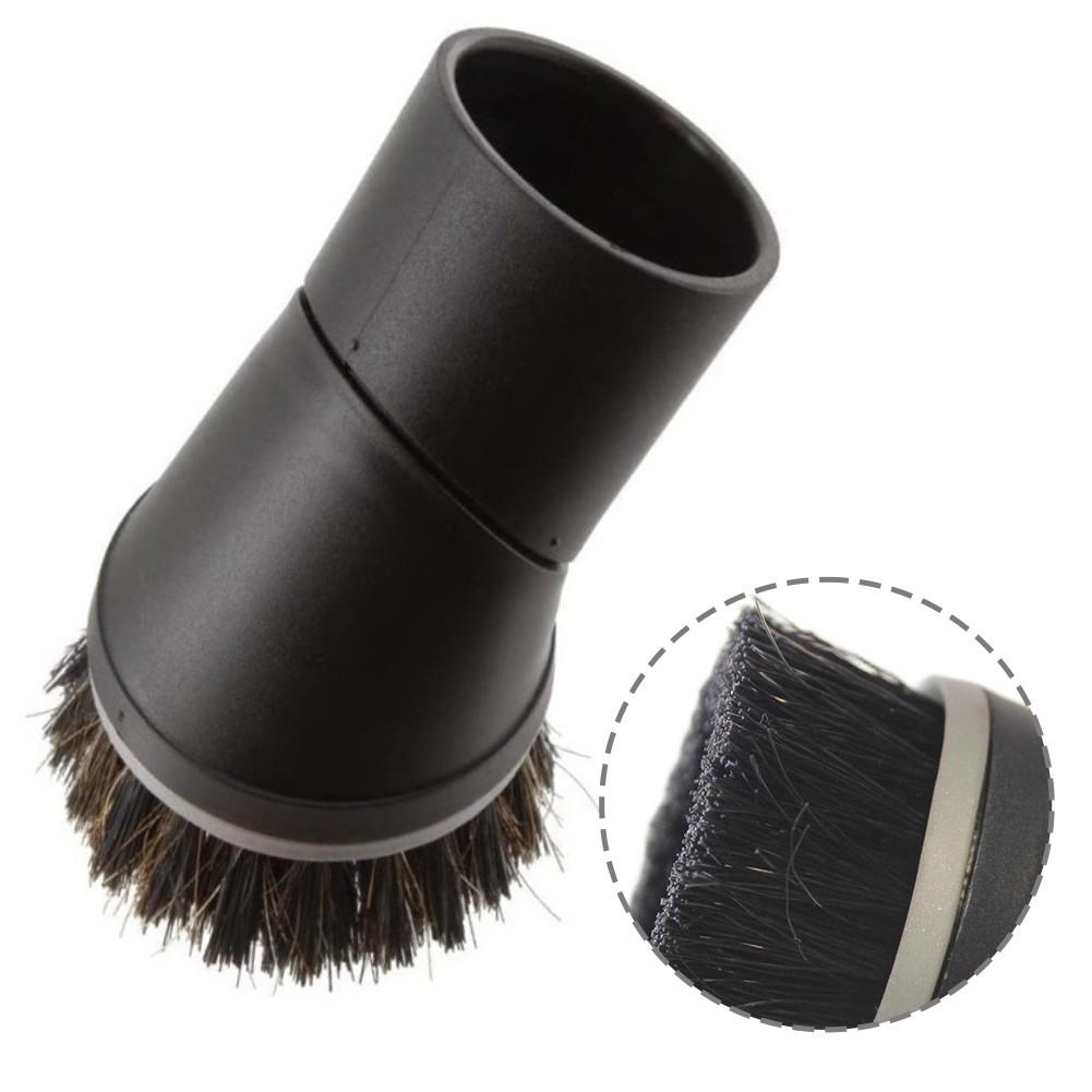 Dust Brush Attachment Nylon Bristles Nozzle Easy Storage Design