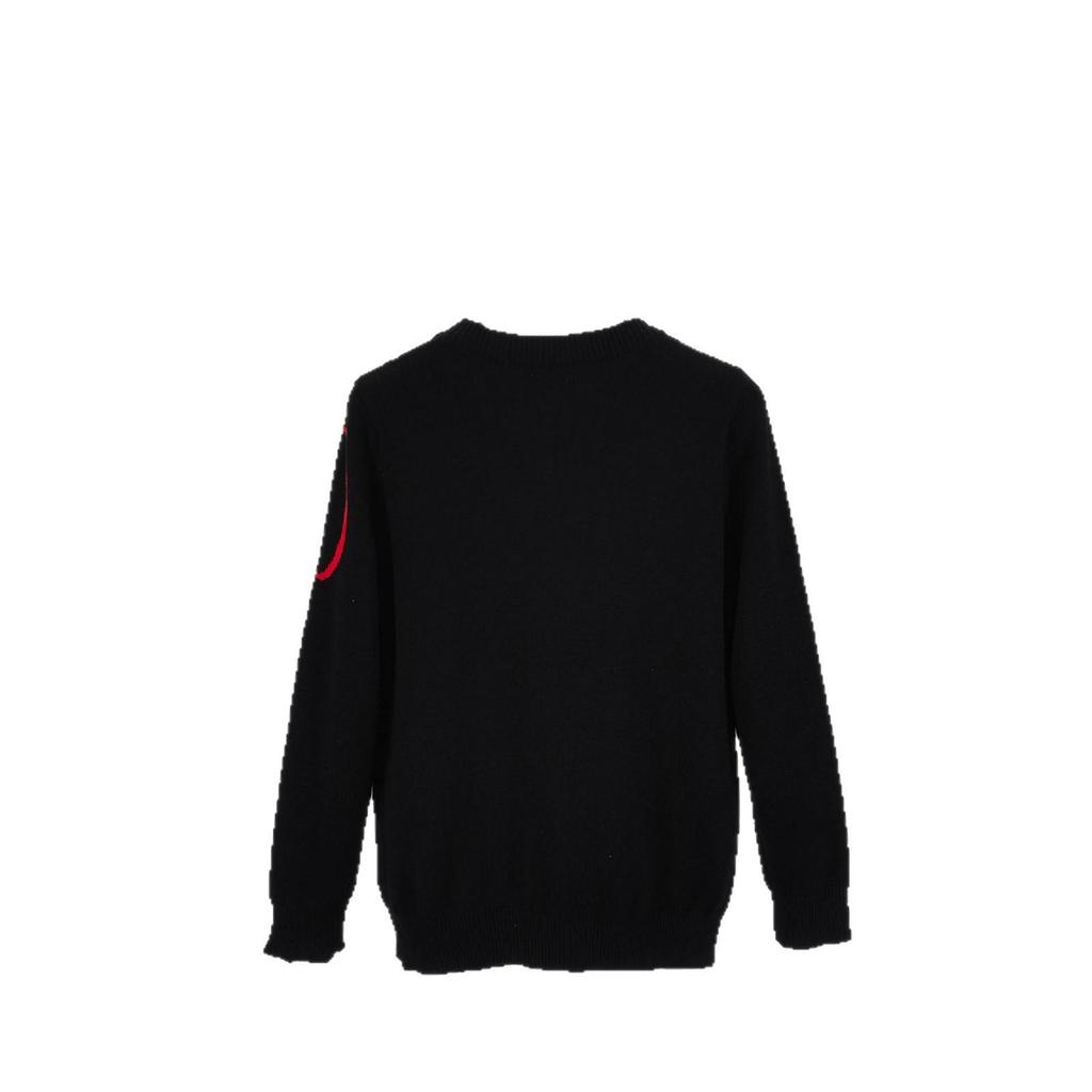 European Style Unisex Knit Wool Sweater: Fashionable, Casual, Round Neck, Long Sleeve