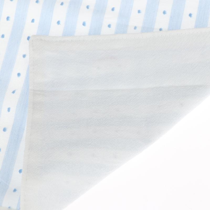 Stripes Polka Dot Coasters Portable Square Cotton Cloth Insulation Pad Soft Hanging Drink Coasters Photography Props