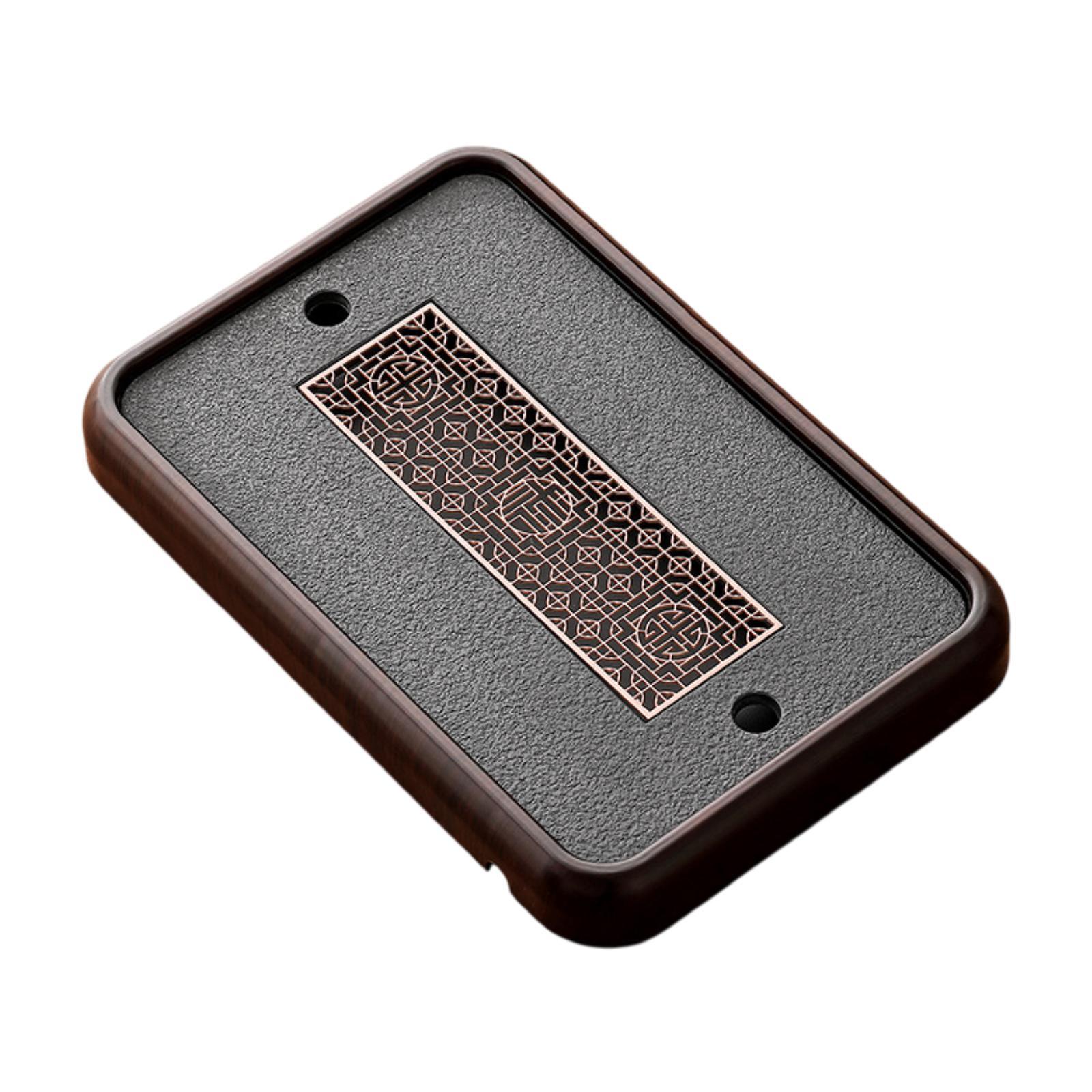 

Tea Serving Tray Teapot Tray Decorative Enthusiasts Gift for Kungfu Tea Set with