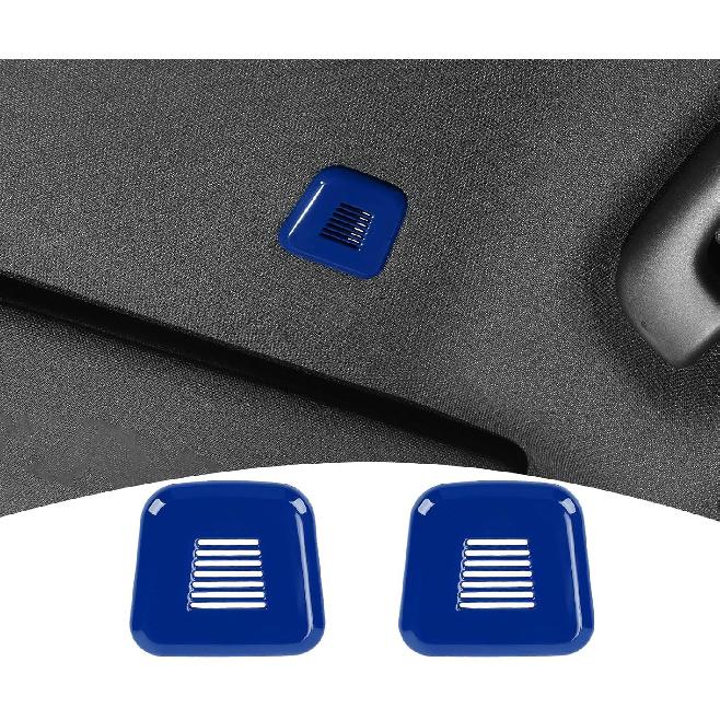 for Challenger Microphone Trim Cover Fit for Dodge Charger 2011-Present for Dodge Challenger 2015- Purple Interior Accessories 2pcs синий
