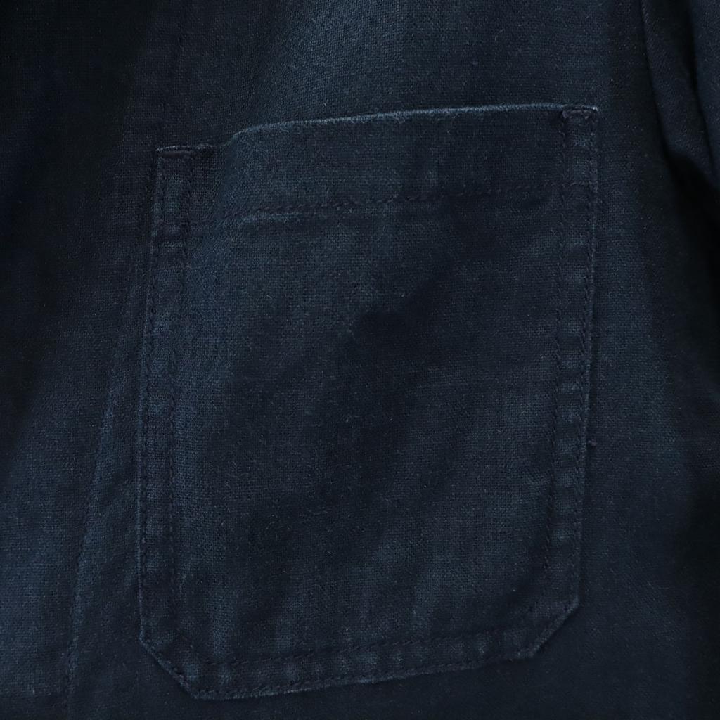 GANRYU Comme des Garcons Japanese Linen Open color coat S Navy system Men's Used