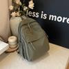 Schoolbag Simple and Lightweight Oxford Cloth Large-capacity Backpack Fashionable New Breast Bag Casual Schoolbag Versatile Travel Backpack Bag