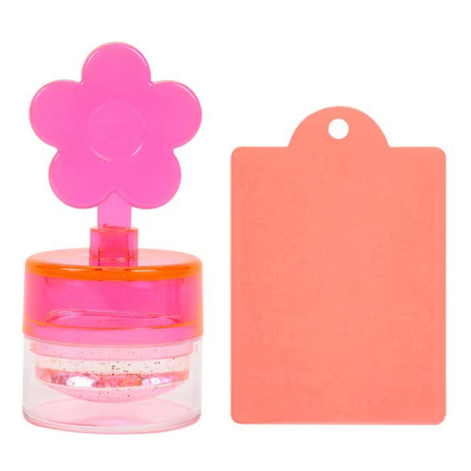 

Прозрачные пластины для стемпинга для дизайна ногтей, пластина для французского маникюра, трафарет для полировки, шаблон, штамп, скребок, аксессуар оранжевый