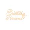 8 Styles Happy Birthday Queen Princess Cake Topper Acrylic Gold Silver Cake Toppers Birthday Party Cupcake Flag Decoration