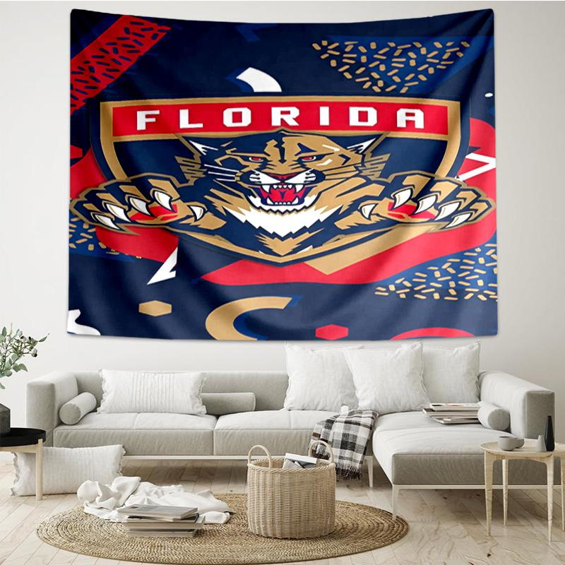 Panthers Team Spirit Tapestry, Unique Design Tapestry, Wall Decor for Bedroom,Livingroom, Playroom,Heartwarming Fan Holiday Gifts