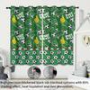 World Cup Football Pattern Blackout Curtain for Boys' Bedroom - High Heat Insulation, Custom Size Available