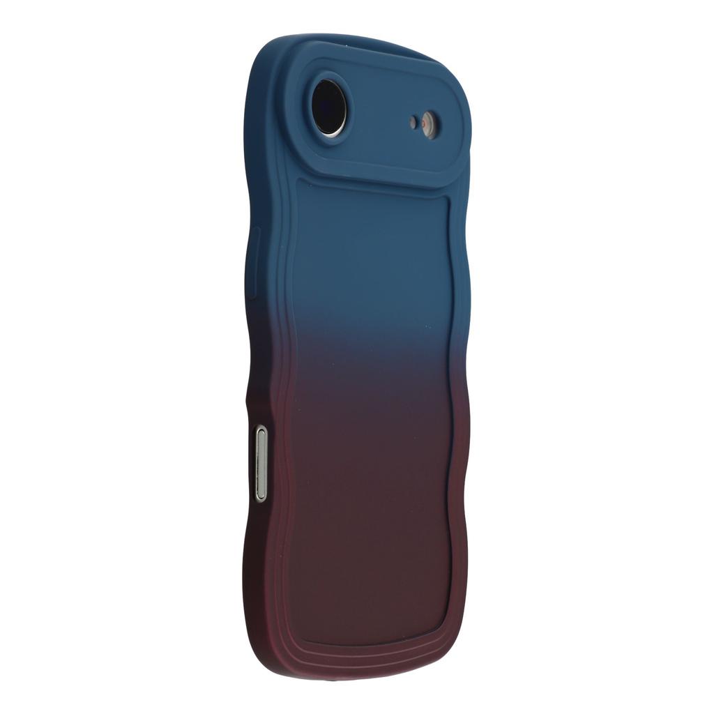 For iPhone Air Case Gradient Color Rubberized TPU Phone Cover