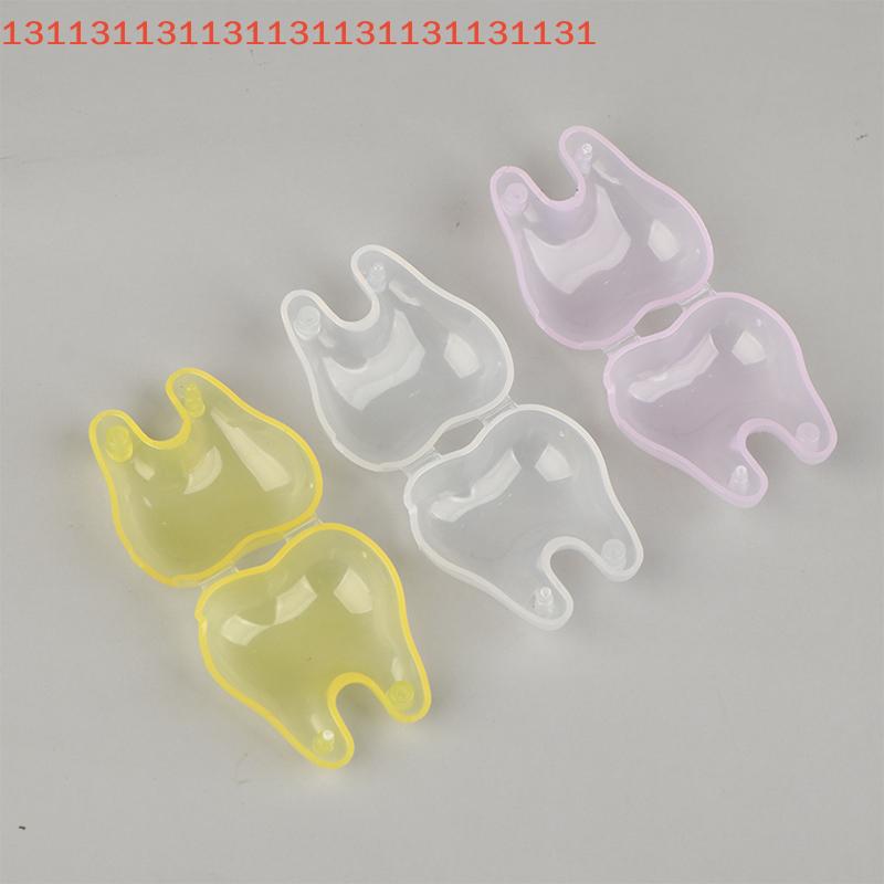 Portable Toothbrush Head Cover Clips Teeth Style Plastic Dustproof Germproof Protector Caps for Travel Camping Bathroom Accessor