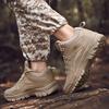 High-quality Mountaineering Boots Non-Slip Training Boots New Desert Hiking Shoes Men's Waterproof Outdoor Male Leather Shoes