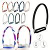 Water Bottle Sling Handle Strap Soft Comfortable Durable Silicone Holder Fit Most 8-40oz Bottles for Outdoor Sports Gift