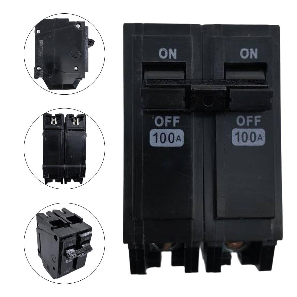 THFor QL21100 Circuit Breaker Compatible FOR GE For Q Line 100 AMP 10KAIC for Residential Electrical Protection
