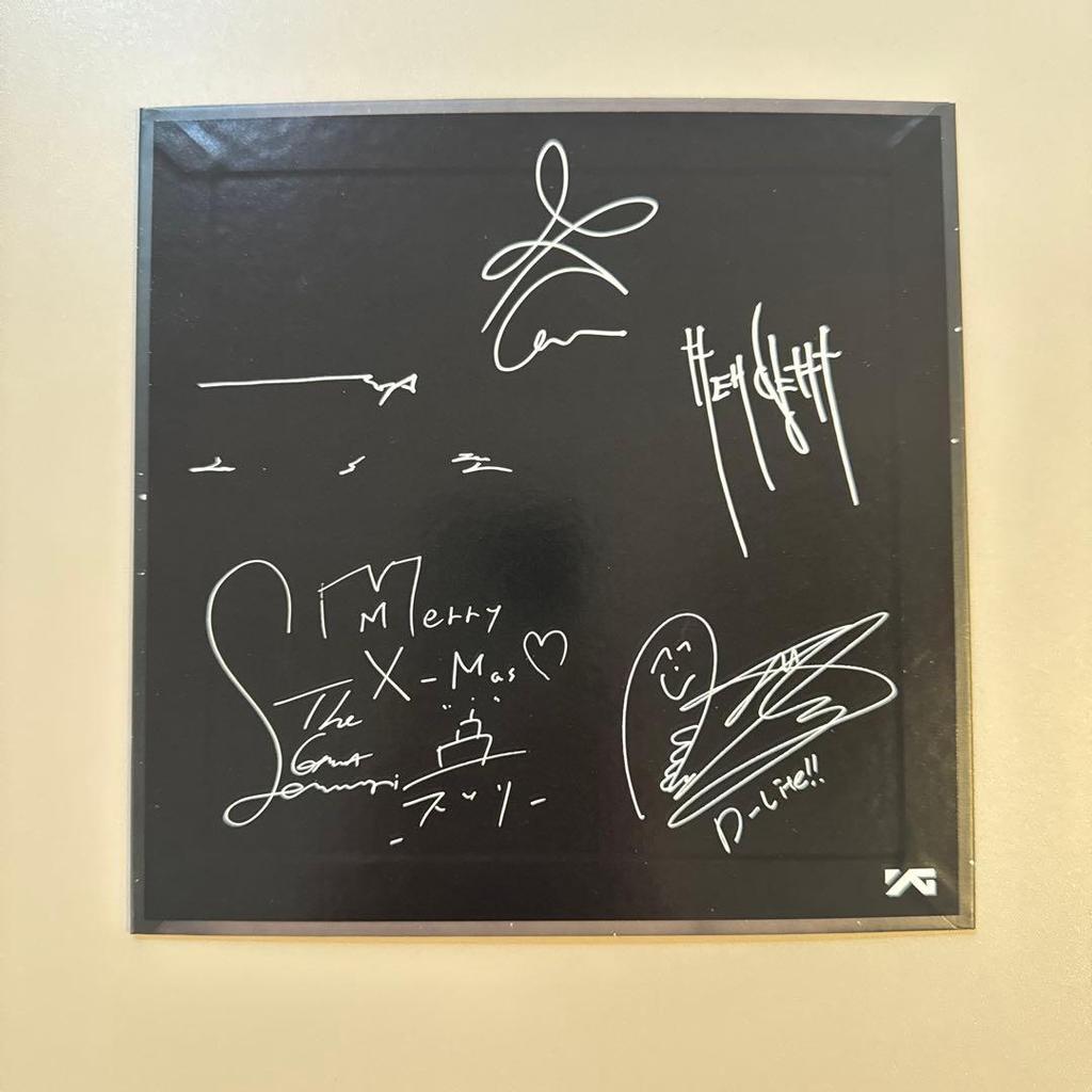 [USED] BIGBANG VIPJAPAN Exclusive Christmas Card
