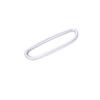 For BMW F20 F21 F22 F23 Matte Silver Interior Rearview Mirror Frame Trim 1PCS
