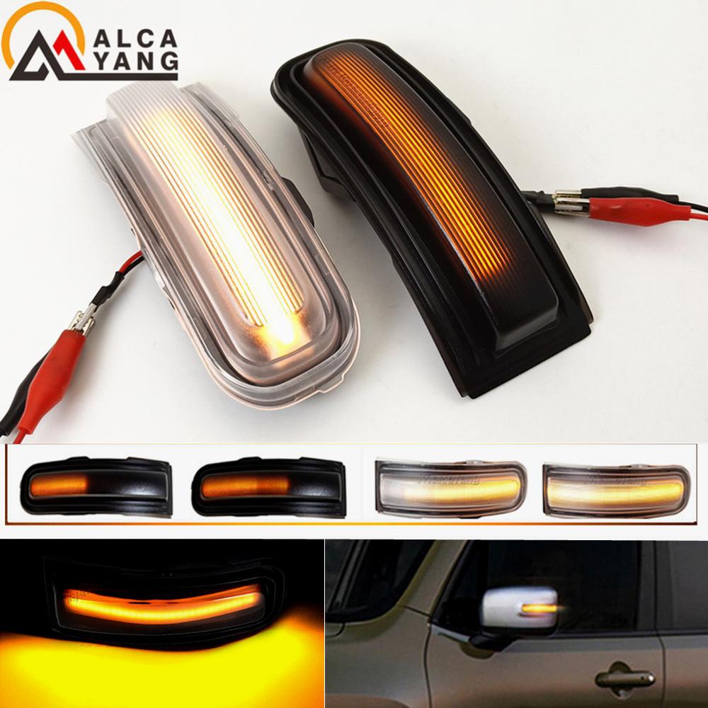 Canbus Smoked Lens Sequential Amber LED Car Front Side View Mirror Signal Lights for 2015-2022 Jeep Renegade Turn Signal Lights