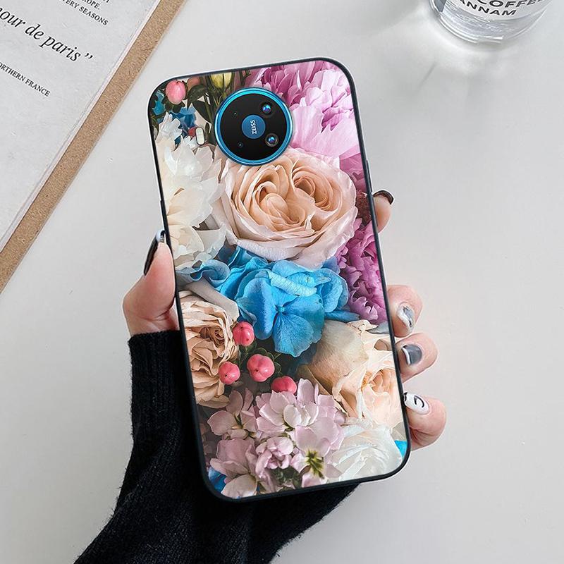 Per Custodie Nokia 8.3 5G 5.4 Morbido TPU Silicone Bella Cover Posteriore per Nokia X10 X20 8.3 5.4 Custodia per Telefono Fundas Bumper Coque NokiaX10