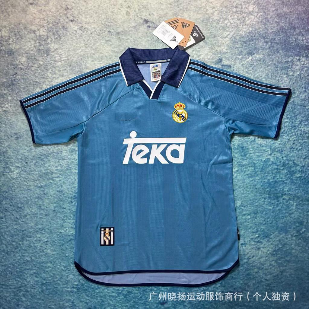 Vintage football jersey Manchester United Arsenal Chelsea Real Madrid short-sleeved jersey