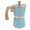 Moka Pot 300ml Easy Operation Preserves Flavors Classic Italian Mocha Pot for 6 Cups Blue