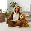 Piżama Onesie Kigurumi Kostium Przebranie Lew Xxl: 185 - 195Cm