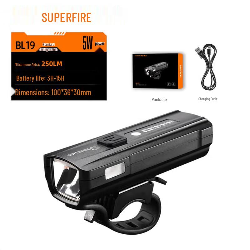 Superfire BL19 Rechargeable Bicycle Headlight