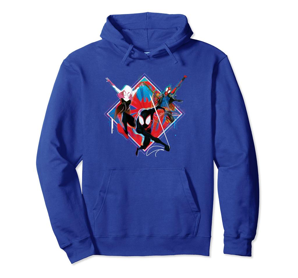Marvel Spider-Man: Into the Spider-Verse Part 1 Spider Trio Hoodie