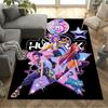 Dance Party Stars Area Rug Perfect for Playrooms Bedrooms Outdoor Decorate room Antislip Carpet Anime Office Decor Perfect Gift for Friends & Family