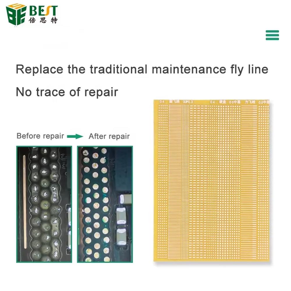 4 in 1 Soldering Lugs+Sand Papper+Needle Welding Set Solder Piece Rework Pad Welding Point for Phone Repair IC Pad Touch BGA PCB