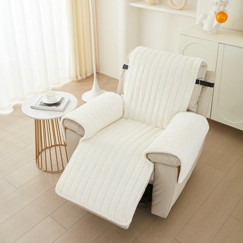Sofa Cushion Plush Non-Slip Four Seasons Universal Single Sofa Slipcover Sets Integrated Cover Towel
