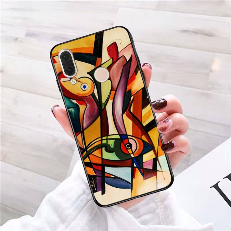 Malformed Painting Phone Case For Redmi 9A 8A 6A Note 9 8 10 11S 8T Pro Max 9 K20 K30 K40 Pro PocoF3 Note11 5G Case
