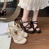 Fashion 2025 New Summer Fashionable Casual Women's Sandals Increased Waterproof Platform Stylish Roman Loafers for Women