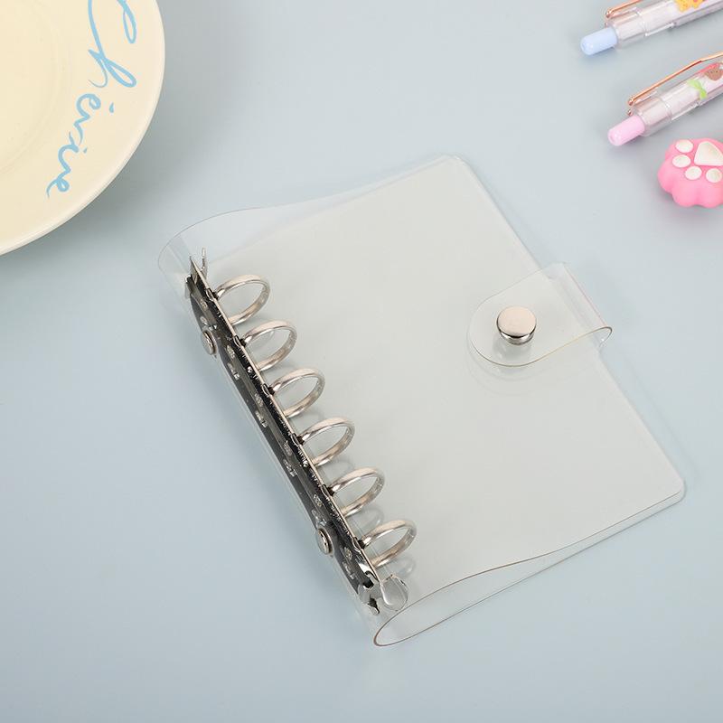 A7 Colorful DIY Binder Photocards Collect Loose Leaf Notebook Refill Spiral Binder Inner Page Diary Agenda Planne