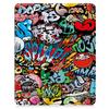 For iPad Air 13 (2025)/(2024) Case Pattern Printing Tri-Fold Stand Leather Cover with Pen Slot