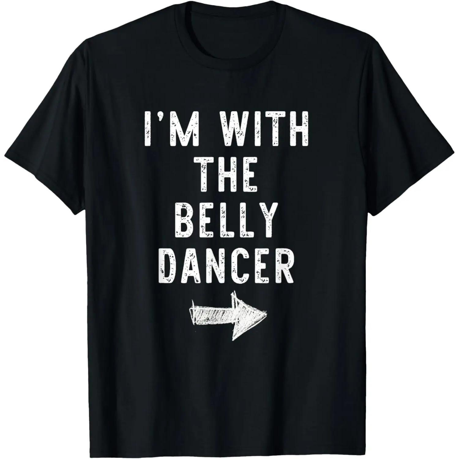 I m With The Belly Dancer Costume Halloween Matching Couple T-Shirt S