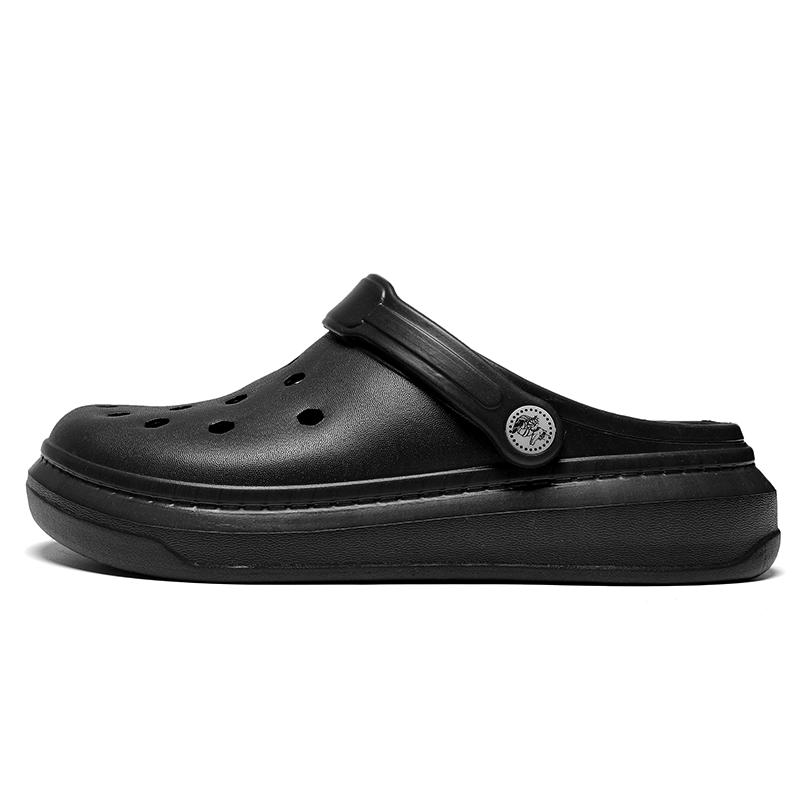 Sandali estivi da uomo Pantofole da spiaggia Scarpe da uomo unisex Aqua traspirante Pantofole da giardino scavate in schiuma Scarpe da acqua per esterni