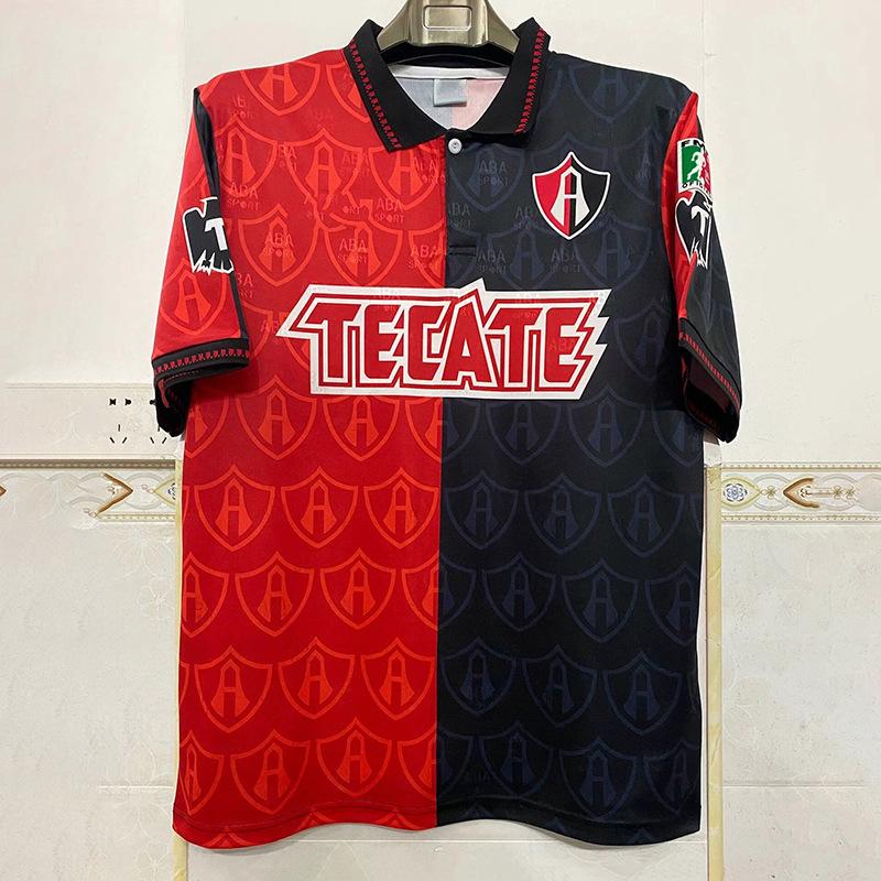 Vintage Unpopular Classic Jersey Chivas Mexico Americas Monterrey Atella Home and Away Football Jersey Long Sleeve