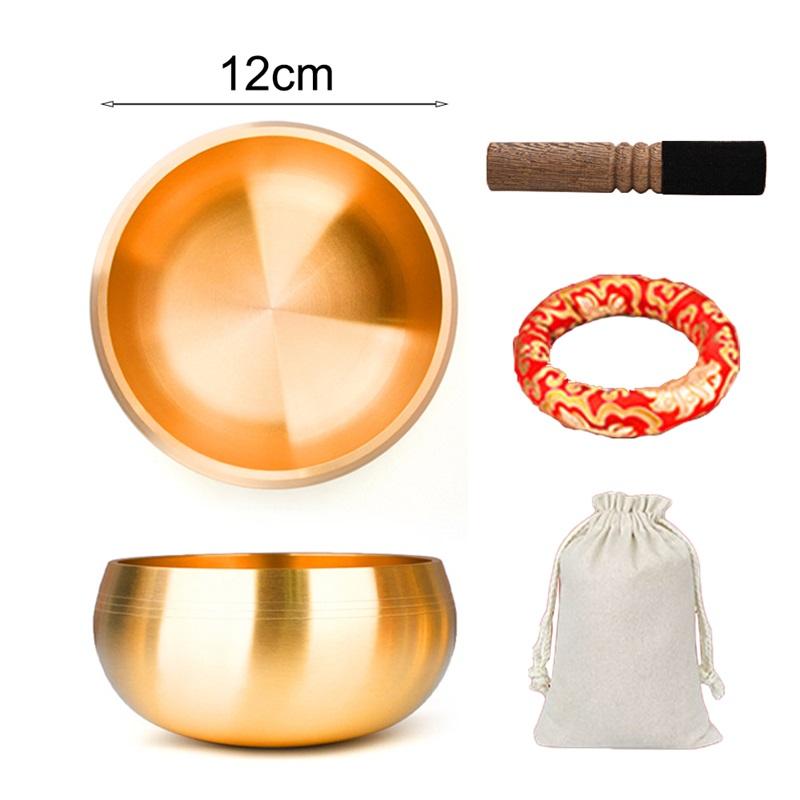 Misa Sanskrycka Nepal Tybet Budda Tybetańska Misa Śpiewająca Joga Medytacja Misa do Śpiewania Mosiężny Dzwonek Terapia Muzyką