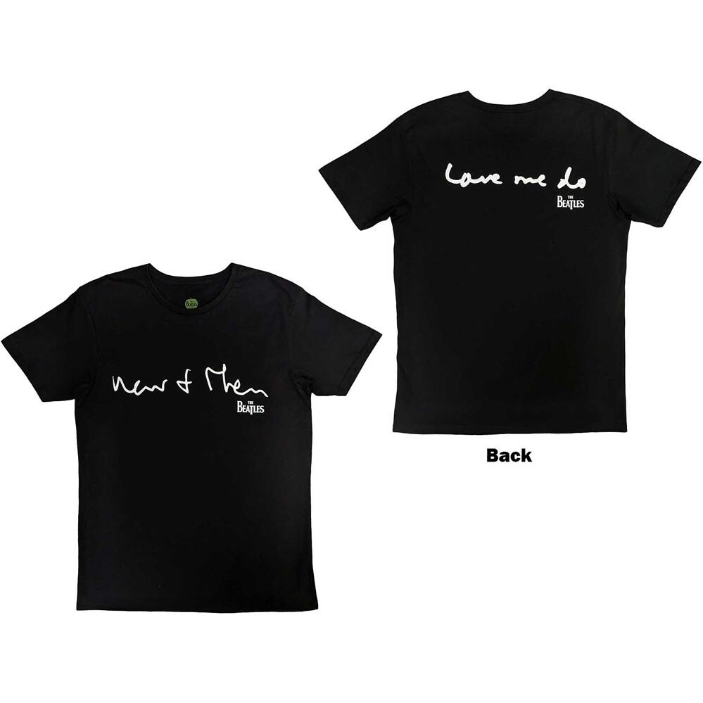 The Beatles -  Now & Then - Black t-shirt Unisex T-Shirt XXXL
