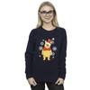 Disney Womens/Ladies Winnie The Pooh Winter Wishes Sweatshirt