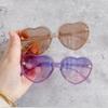1PC Kinder Sonnenbrille Mädchen Niedlich Super Niedlich Liebe Glitter Herz Rahmen Baby Sonnenbrille Mädchen Sonnenschutz Sonnenschutz Styling Brille