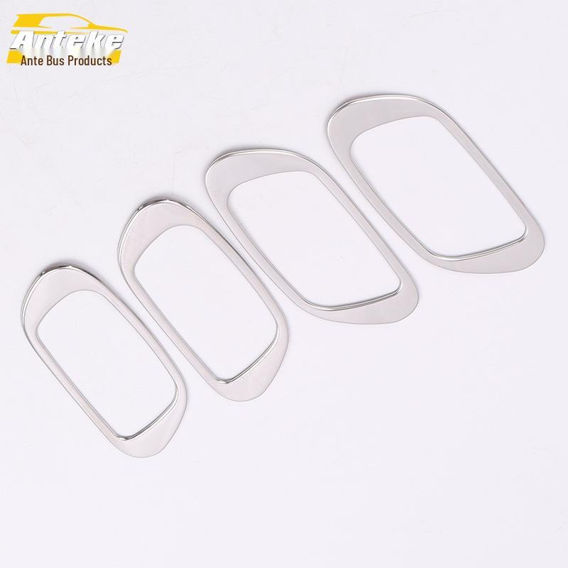 Vezel Interior Door Handle Decorative Ring & Armrest Sticker for 15-19 Models