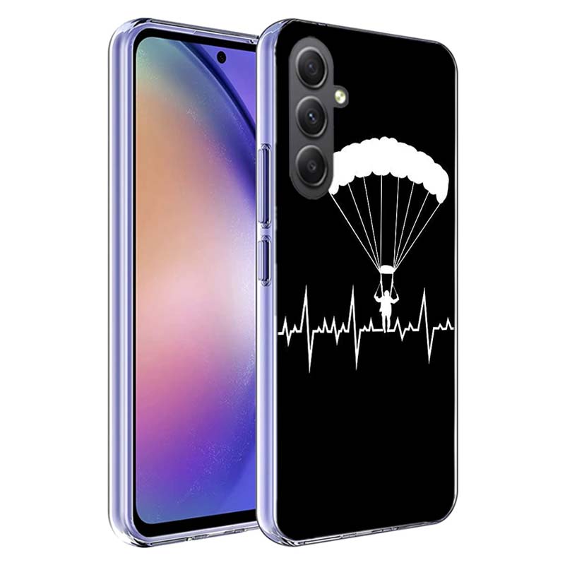 Extreme Adventure Parachuting Phone Case for Samsung A17 A37 A57 A07 A16 A26 A36 A56 A06 A02S A12 A22 A32 A52S A04S A14 A24 A34