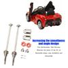 2Pcs RC Drive Shaft 8mm Dia Ball RC Front CVD Drive Shaft for TRAXXAS SLASH 1/10 RC Car Silver