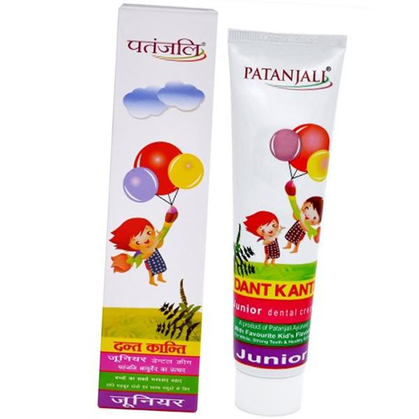 

Дитячий крем для зубів, Junior Dental Cream, Patanjali 100г (43635058) 100g