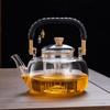 1000ml for Boiling Water and Steaming Tea Tea Pot Glass Teapot High-temperature Resistant Thickened Heat-resistant Glass Teapot