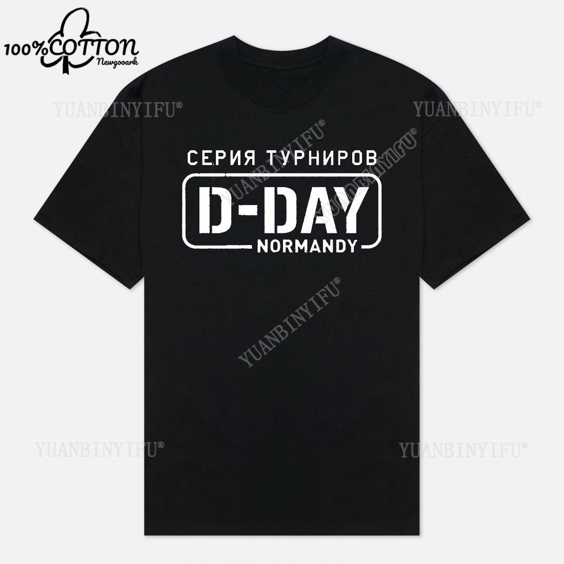 D-Day Normandy Landing 80Th Tshirt 1944-2024 Anniversary Patriotic Flag Cotton T-Shirt S-6Xl Fashion Men Tee-Shirt 3XL