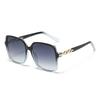 Retro Vintage Cat Eye Women Sunglasses Designer Fashion Black Sun Glasses Big Frame Cool Sexy Female Eyewear  Mujer